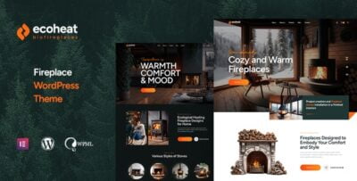 Ecoheat - Fireplace Studio WordPress Theme