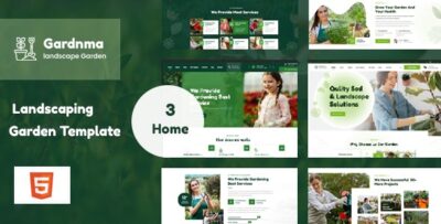 Gardnma - Gardening and Landscaping HTML5 Template