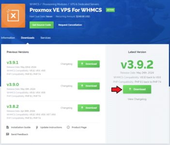 Proxmox VPS For WHMCS - V3.8.0 NULLED