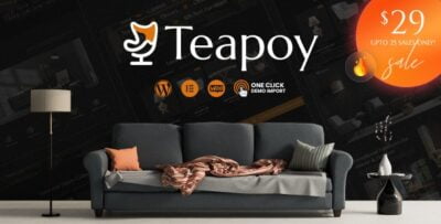 Teapoy - Furniture Store WooCommerce Theme