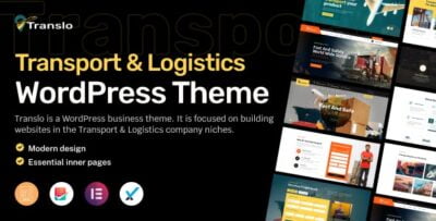 Translo – Logistics and Transportation WordPress Theme