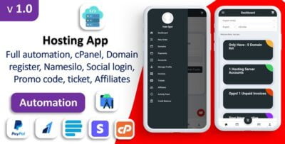 Markhost app - Web Hosting Billing | Domain | Hosting | Affiliate | Social login | Payment Gateways