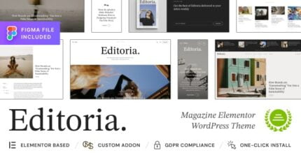 Editoria - Newspaper & Magazine WordPress Theme | Best Magazine WordPress Theme