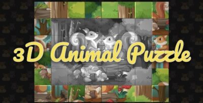 3D Animal Puzzle - Cross Platform Puzzle Game