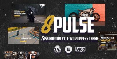 8Pulse - Motorcycle WordPress Theme