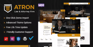 ATRON Attorney Lawyers WordPress Theme