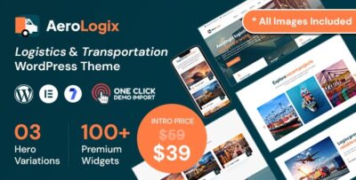 AeroLogix - Logistics & Transportation WordPress Theme