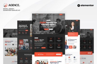 Agence – Digital Agency Elementor Pro Template Kit