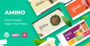 Amino – Organic Food WordPress Theme v1.0.5