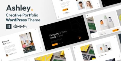 Ashley - Creative Portfolio WordPress Theme v1.4.0