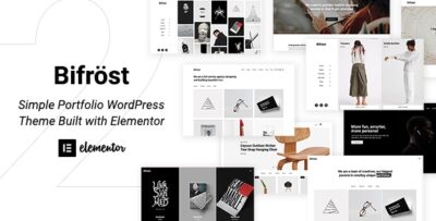 Bifrost - Simple Portfolio WordPress Theme v2.3.0