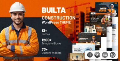 Builta - Construction WordPress Theme