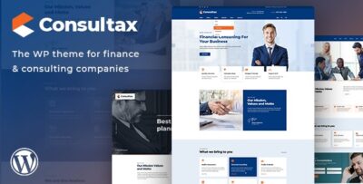 Consultax - Financial & Consulting WordPress Theme v1.2.3