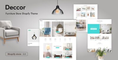 Deccor - Modern Furniture Store Shopify Theme