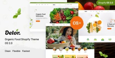 Delor – Organic Food Shopify Theme OS 2.0