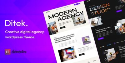 Ditek - Digital Agency Creative Portfolio WordPress Theme