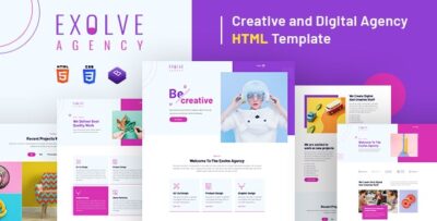 Exolve Creative & Digital Agency HTML Template