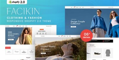 Facikin - Clothing & Fashion Responsive Shopify 2.0 Theme