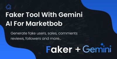 Faker Tool With Gemini AI For Marketbob