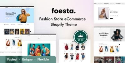 Foesta - Fashion Shopify Theme OS 2.0