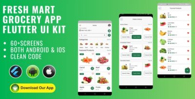 FreshMart UI Kit Ultimate Grocery Shopping Solution