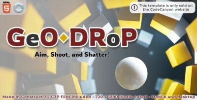 Geo Drop - HTML5 Casual game