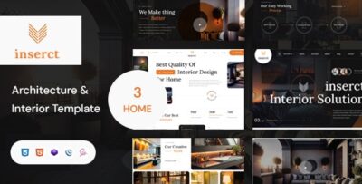 Inserct - Architecture & Interior HTML5 Template