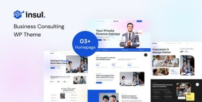 Insul - Business Consulting Company WordPress Theme