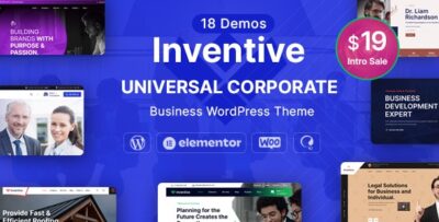 Inventive - Multi-Purpose Business WordPress Theme