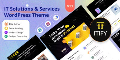 Itify - IT Solutions & Services Wordpress Theme