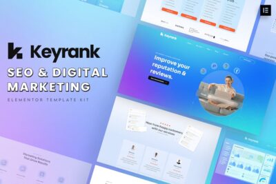 Keyrank - SEO & Digital Marketing Agency Template Kit