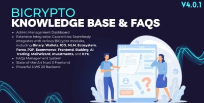 Knowledge Base & FAQs addon for Bicrypto