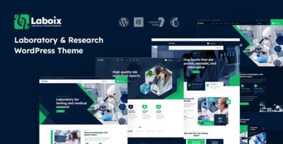 Laboix - Laboratory & Research WordPress Theme