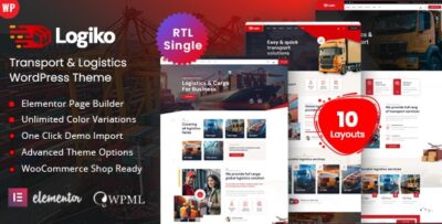 Logiko - Transport & Logistics WordPress