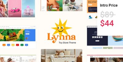 Lynna - Kids and Toy Store WooCommerce Theme