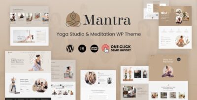 Mantra - Yoga & Meditation WordPress Theme