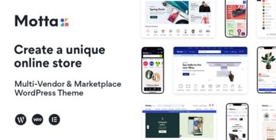 Motta - Multi-Vendor and Marketplace WordPress Theme v1.3.4