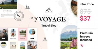 MyVoyage – Travel Blog WordPress Theme