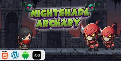 Nightshade Archary - HTML5 Game