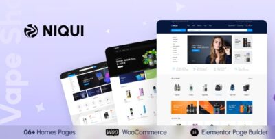 Niqui – Vape Store WooCommerce Theme