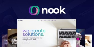 Nook - Bold Creative Agency Multi-Purpose WordPress Theme