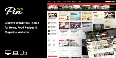 Pin - Pinterest Style Personal Masonry Theme v6.9