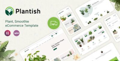 Plantish – Gardening Houseplants Responsive WooCommerce Theme