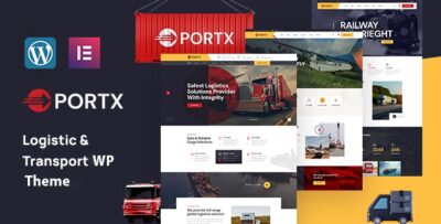 Portx - Logistics and Transportation WordPress Theme v1.0.7