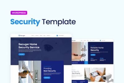 Secuger – Home Security Elementor Pro Template Kit