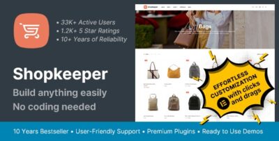 Shopkeeper- Responsive WordPress Theme v4.2