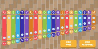Simple Xylophone - HTML5 Construct 3