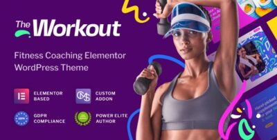 The Workout - Trainer Fitness WordPress Theme v1.0.9