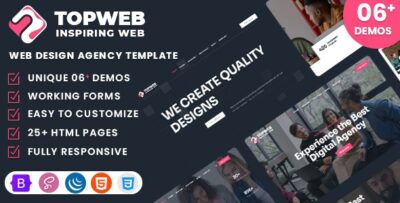 Topweb - Web Design Agency HTML Template