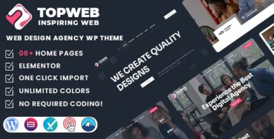 Topweb - Web Design Agency WordPress Theme